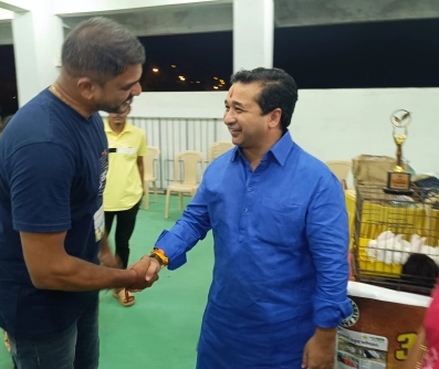 Nitesh Rane visiting Abungu Rabbit Farm in Maharashtra, promoting sustainable rabbit farming